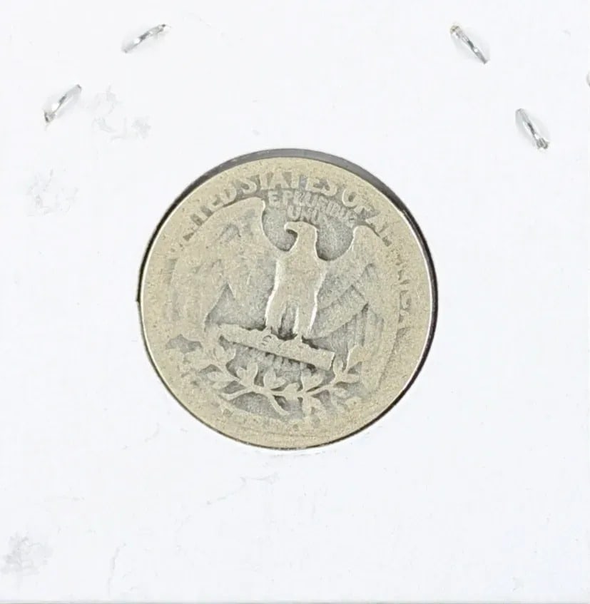 1934 Silver Washington Quarter - 2