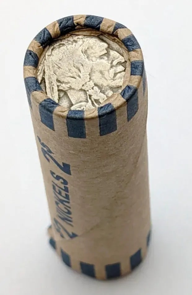 Roll of 40 Buffalo Head Nickels- Mixed Full Dates: _