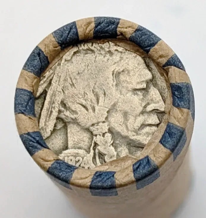 Roll of 40 Buffalo Head Nickels- Mixed Full Dates - 2
