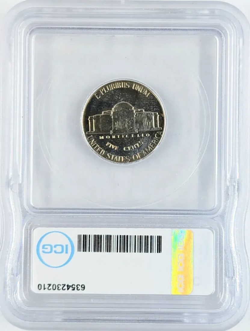 ICG 1967 MS 67 Jefferson Nickel - 2