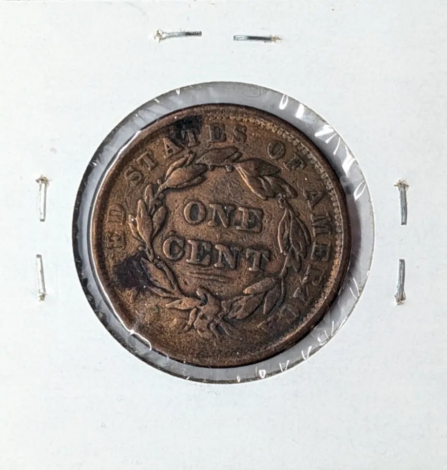 1838 Large Cent - 2