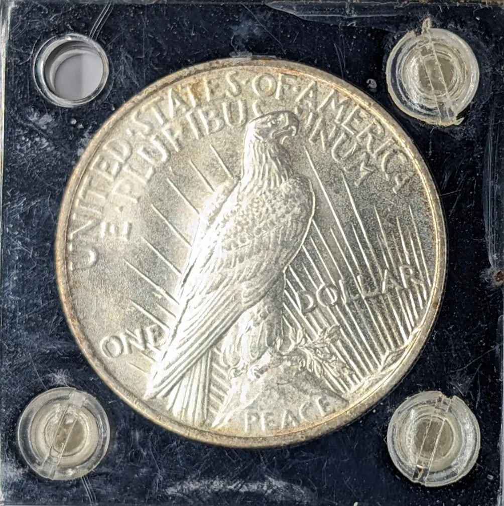 1924 Silver Peace Dollar - 2