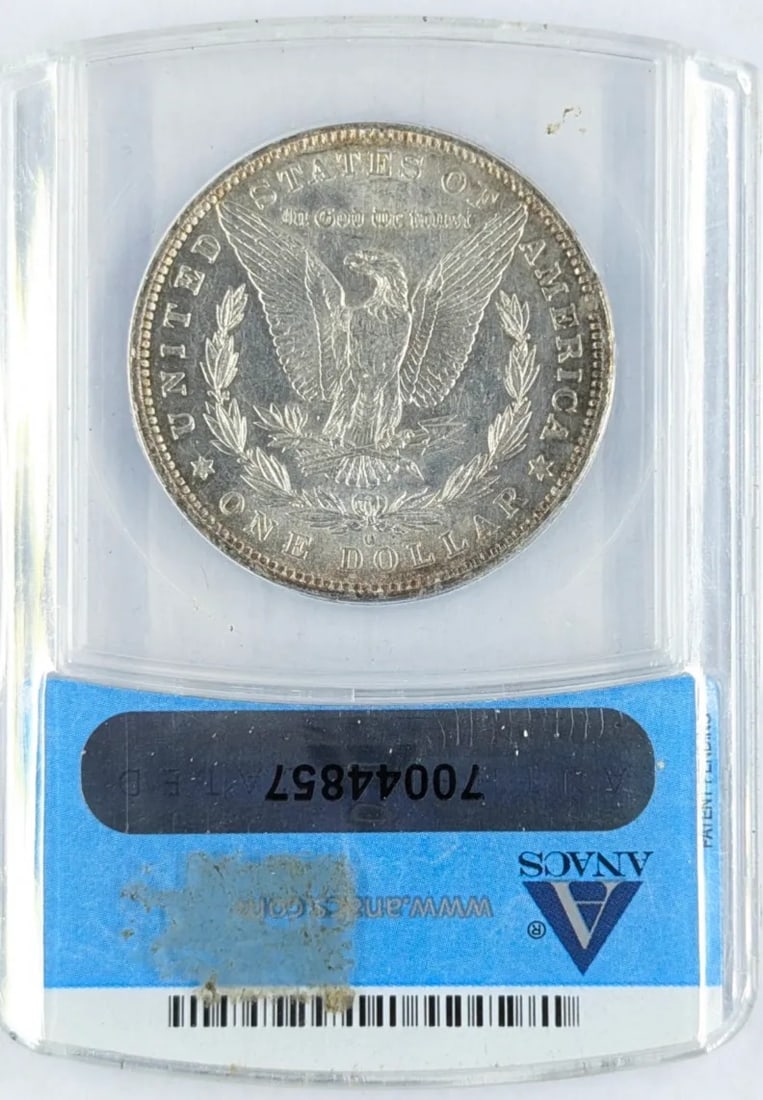 ANACS 1881-O AU 58 Morgan Silver Dollar - 2