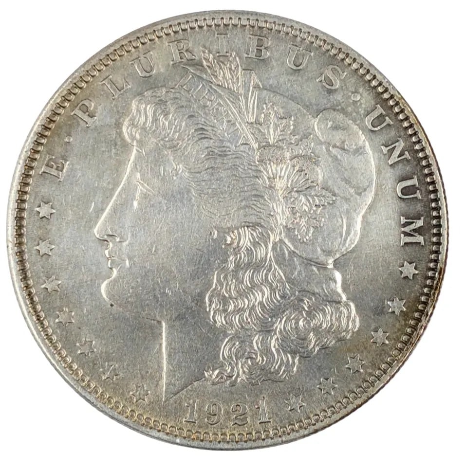 1921 Morgan Silver Dollar: _