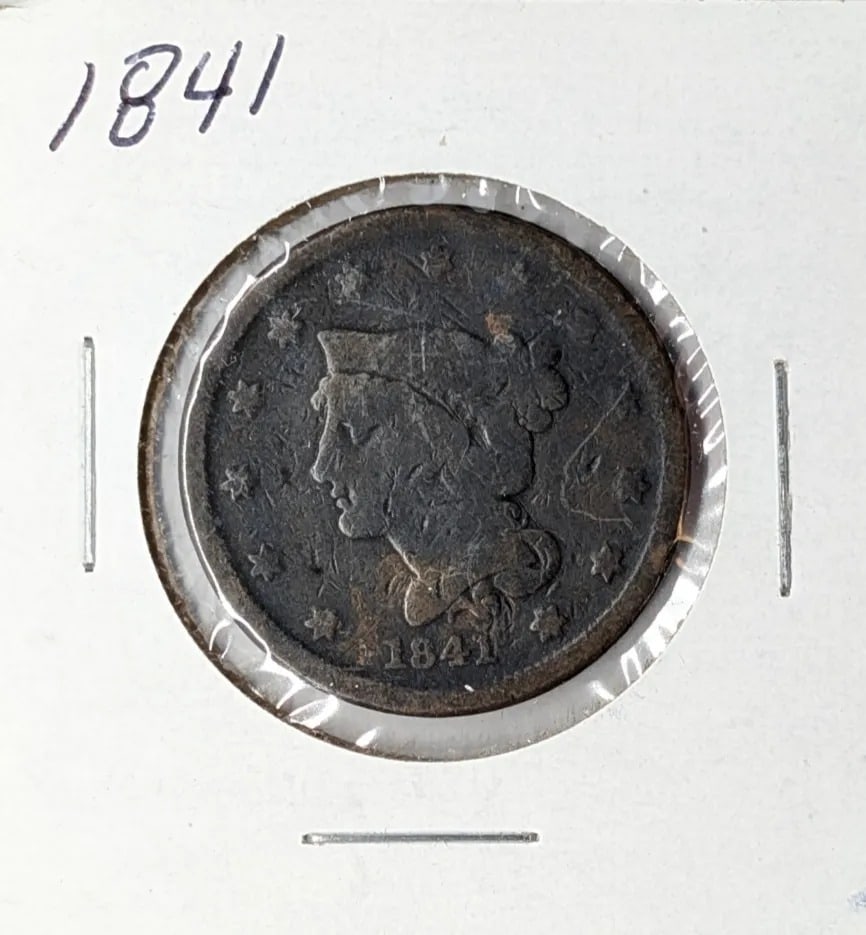1841 Large Cent: _