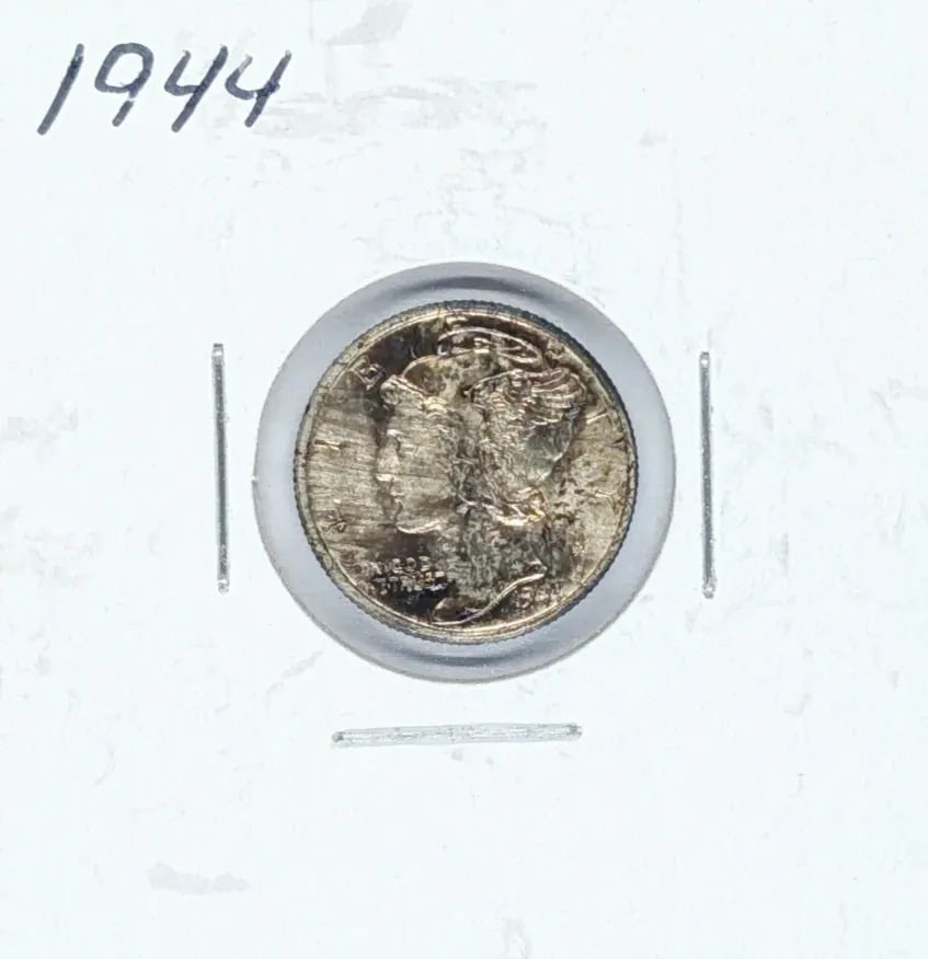 1944 Silver Mercury Dime: _