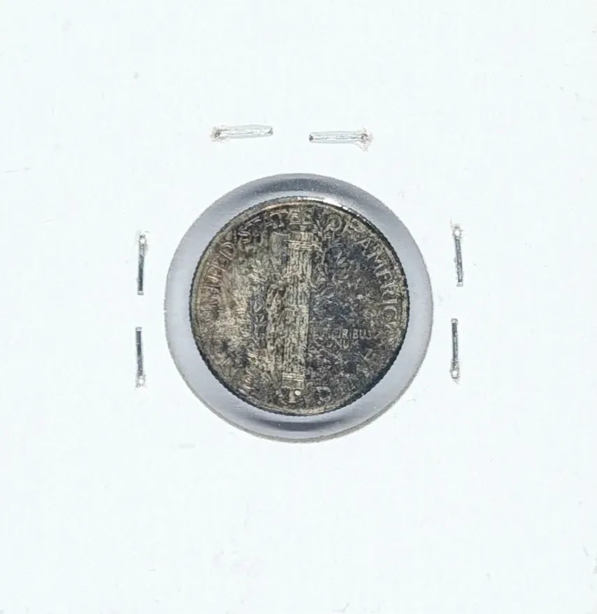 1944 Silver Mercury Dime - 2