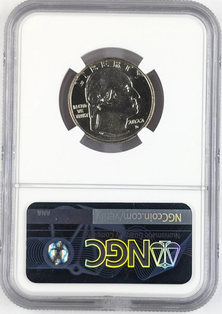 NGC 2022-D MS 67 Nina Otero-Warren American Women Quarter - 2
