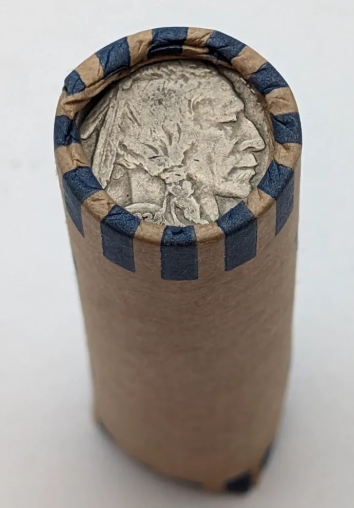 Full Roll of Buffalo Nickels - Mixed Dates: _
