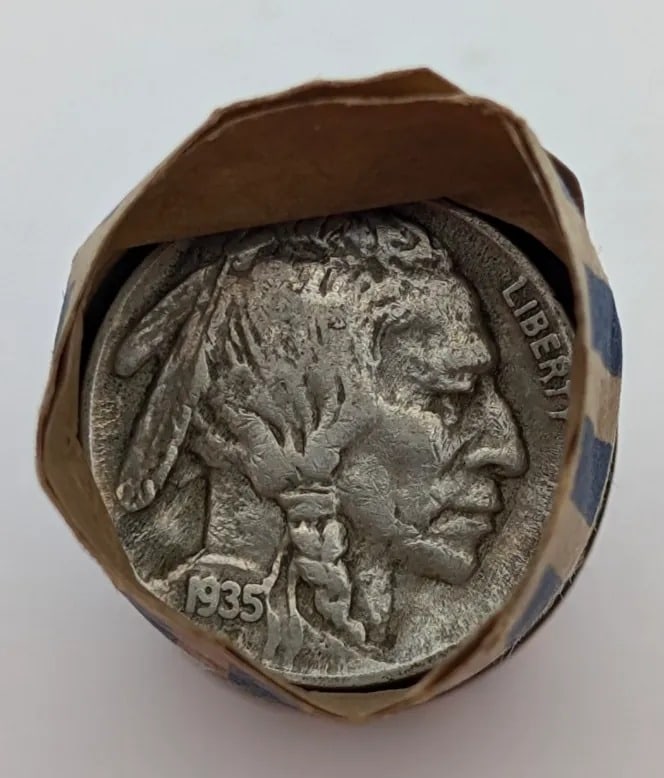 Full Roll of Buffalo Nickels - Mixed Dates - 3
