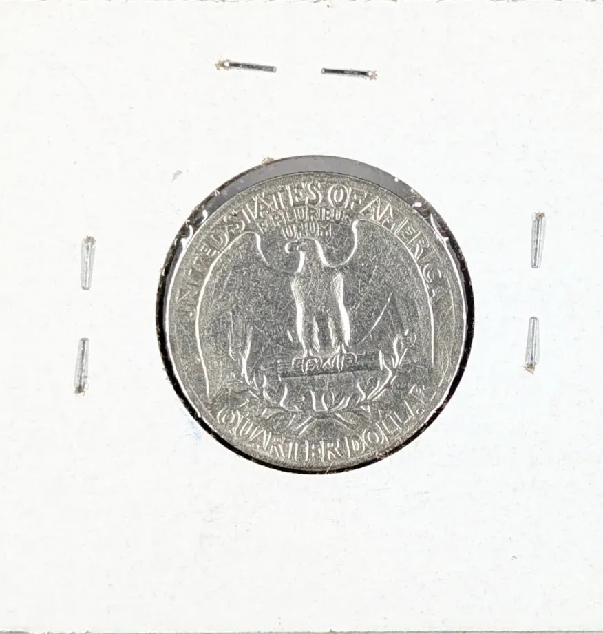 1934 Silver Washington Quarter - Strong Condition - 2