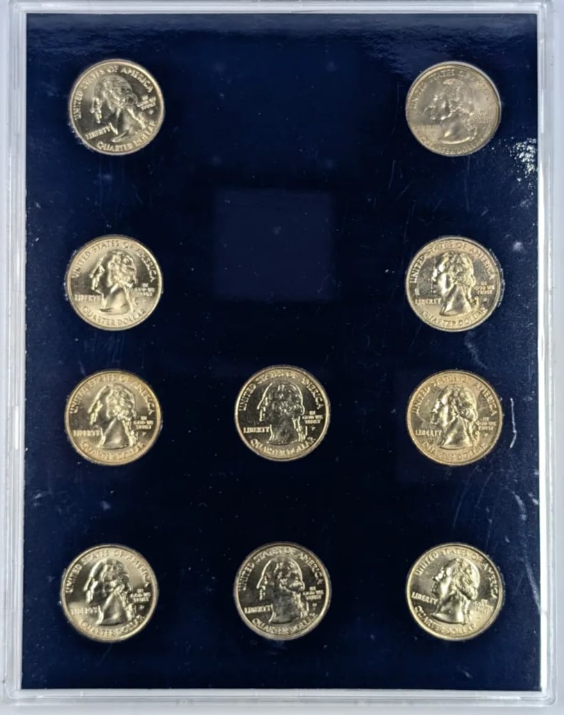 Commemorative Quarter Collection 2007 Mint State P and D - 3