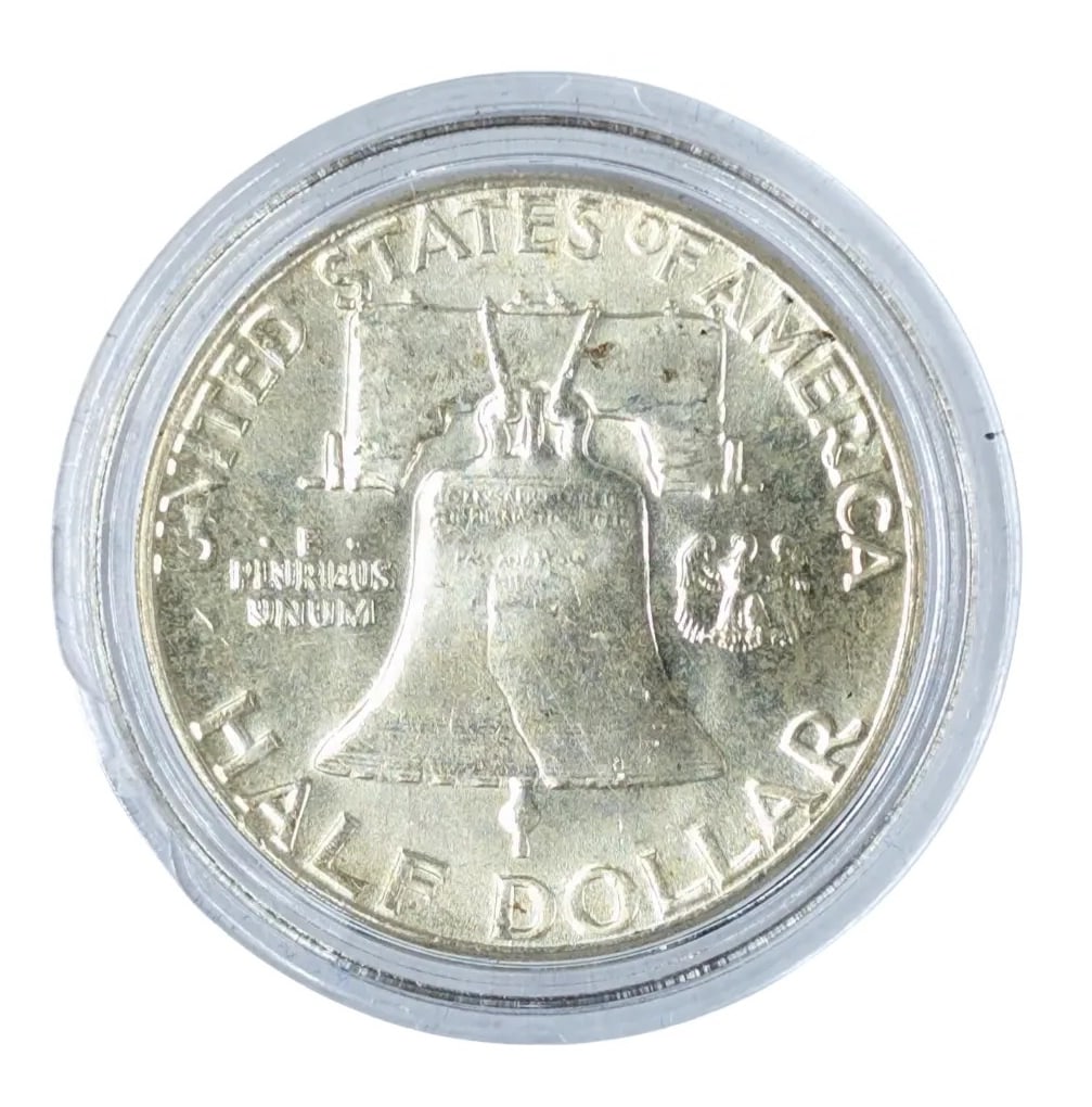 1962 Uncirculated Franklin Half Dollar - 2