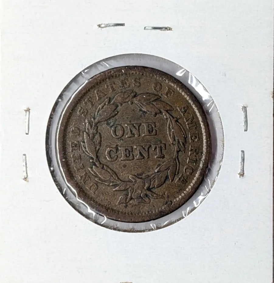 1841 Large Cent with Full Liberty - 2