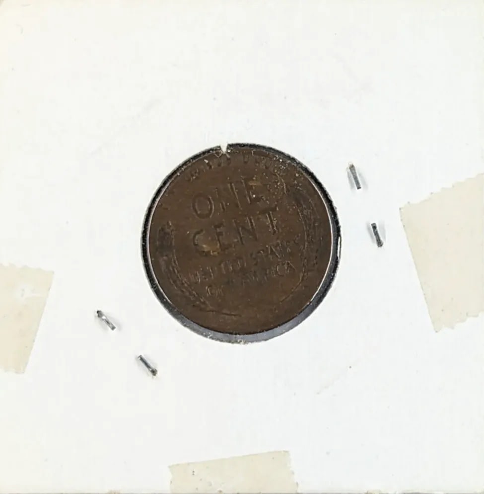 1946-S Error Wheat Cent - Lamination on Obvverse - 2