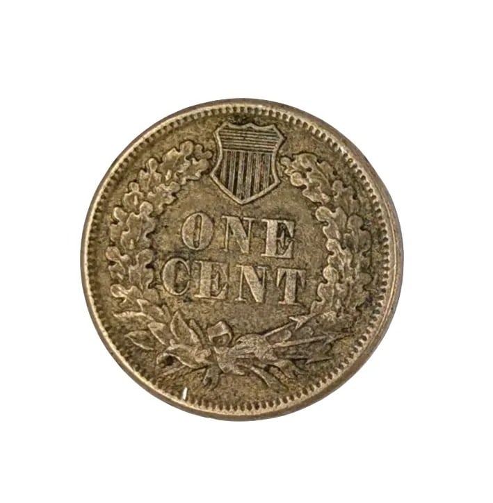 1863 Indian Cent - Excellent Condition with Full Liberty! - 2