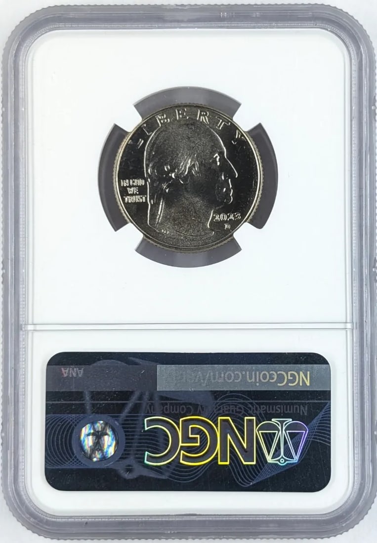 NGC 2023-D MS67 Bessie Coleman Commemorative Quarter - 2