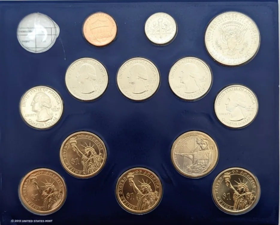 2014 P US Mint Uncirculated Coin Set - 2