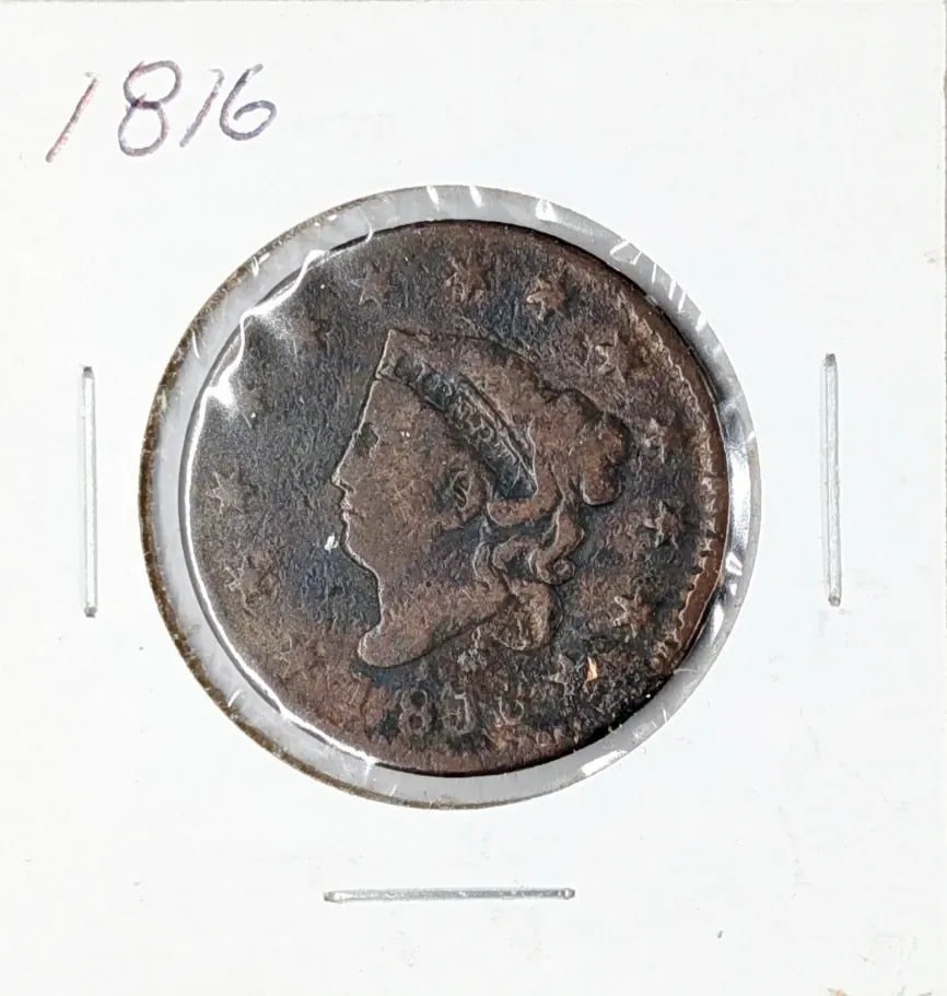 1816 Large Cent: _