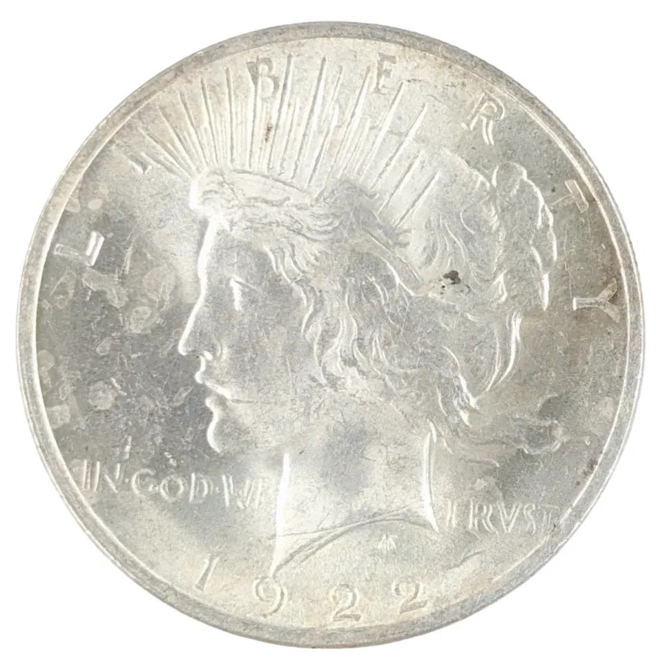 1922 Silver Peace Dollar: _