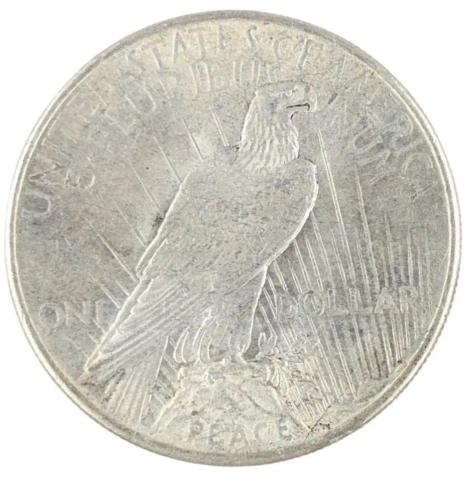 1925 Silver Peace Dollar - 2