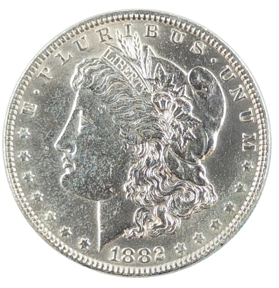 1882 Morgan Silver Dollar: _