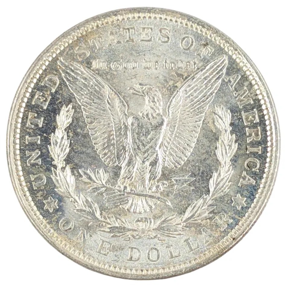 1921 Morgan Silver Dollar- Toned - 2