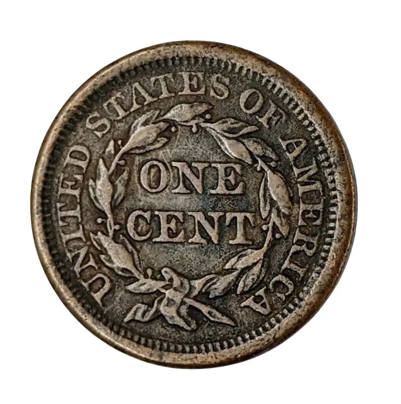FEATURE- 1854 Large Cent - 2