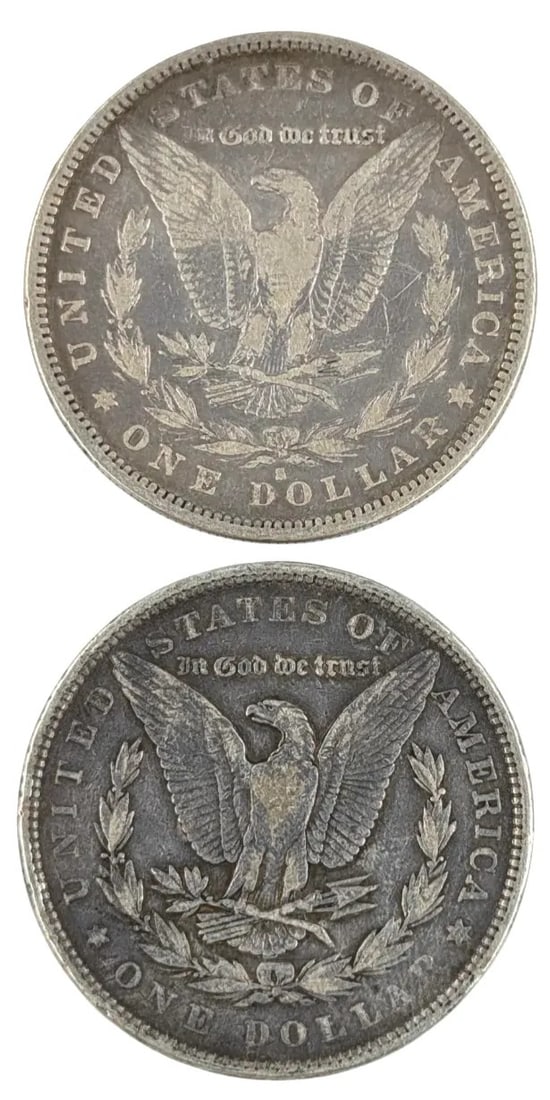 Lot of 2 Morgan Silver Dollars - 1979 S/P - 2