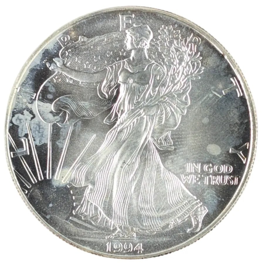 1994 1 oz. American Silver Eagle (1 of 2)