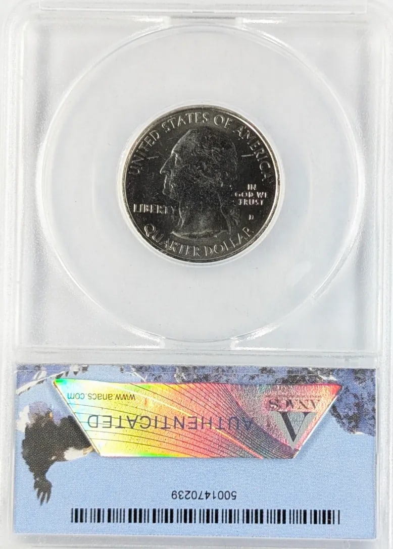 ANACS 2010-D MS67 National Park Washington Quarter- Mount Hood - 2