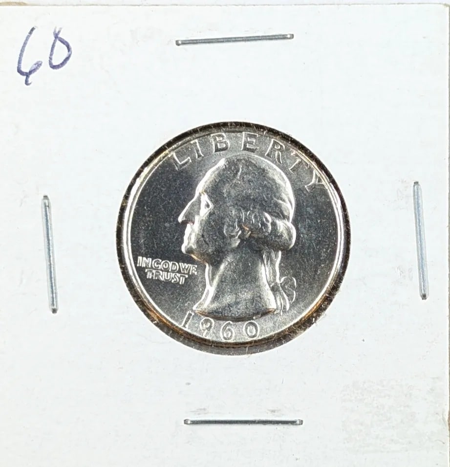 1960 Silver Washington Quarter: _
