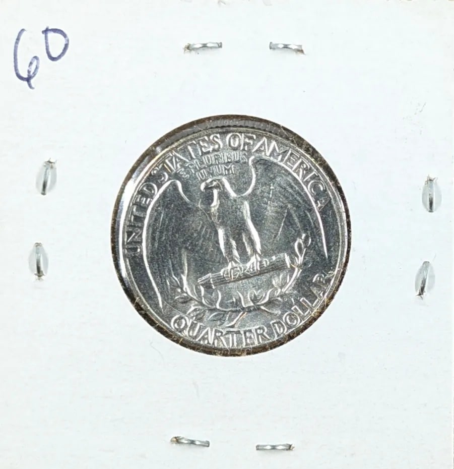 1960 Silver Washington Quarter - 2