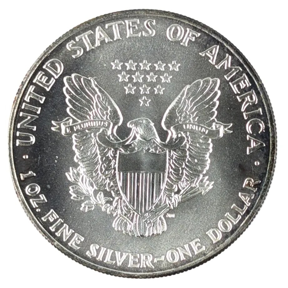 1991 1 oz. American Silver Eagle - 2