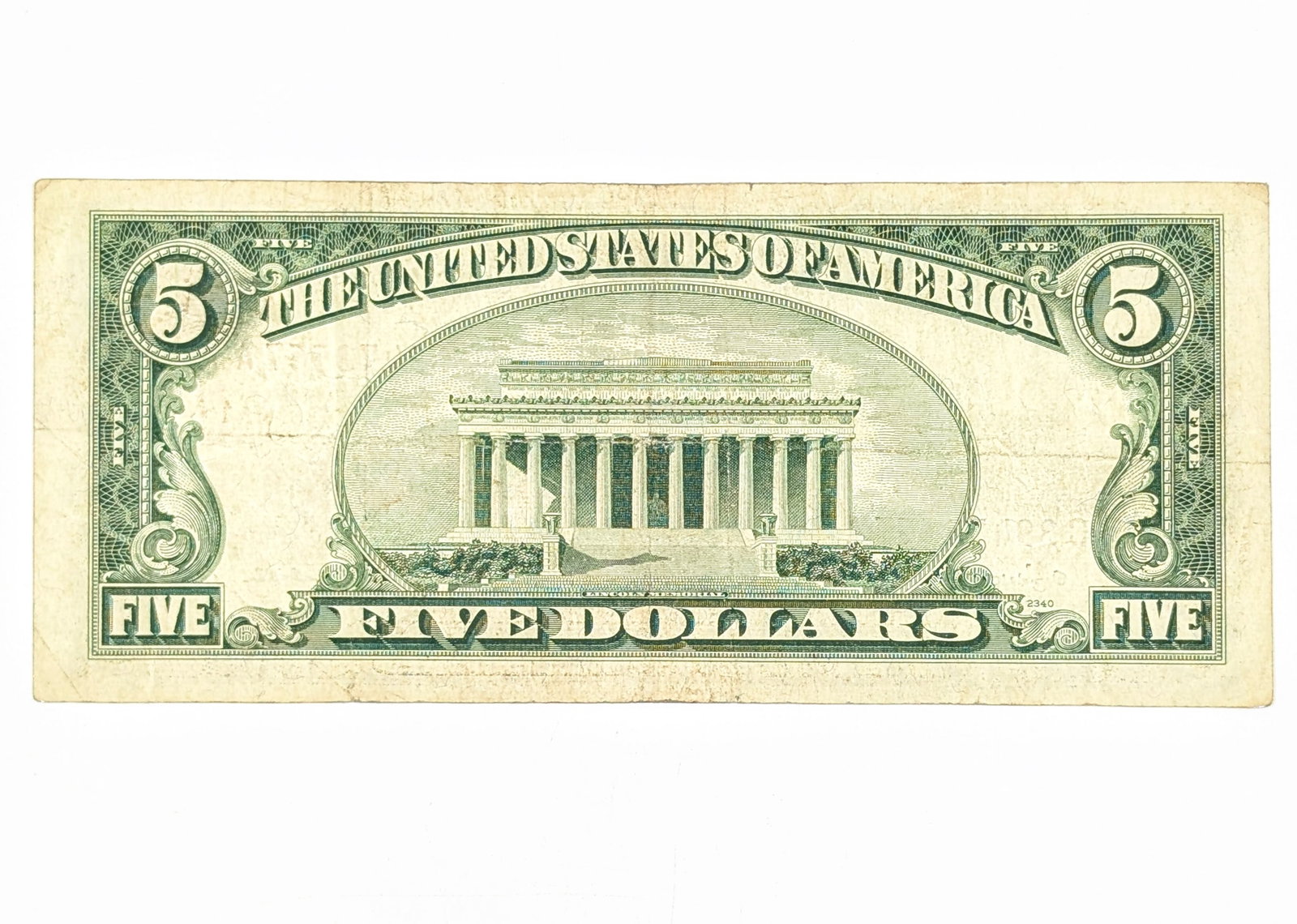 1953 A $5 Note - Red Seal - 2