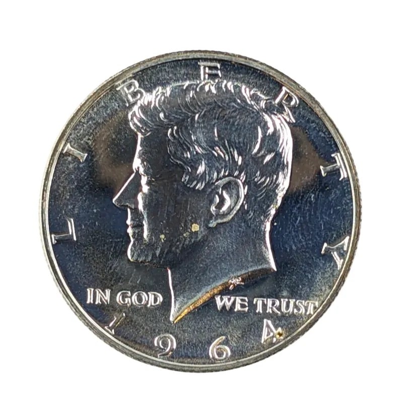 1964 Proof Silver John F Kennedy Half Dollar- Toned: _