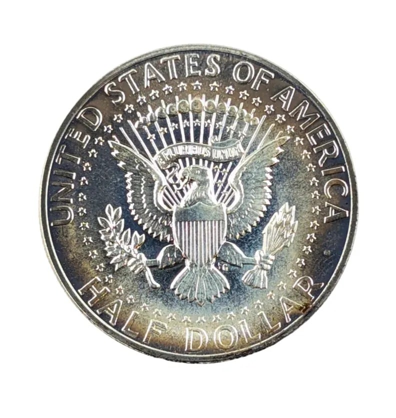 1964 Proof Silver John F Kennedy Half Dollar- Toned - 2
