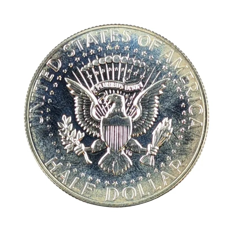 1970-S Proof Silver John F Kennedy Half Dollar (40%)- Toned - 2