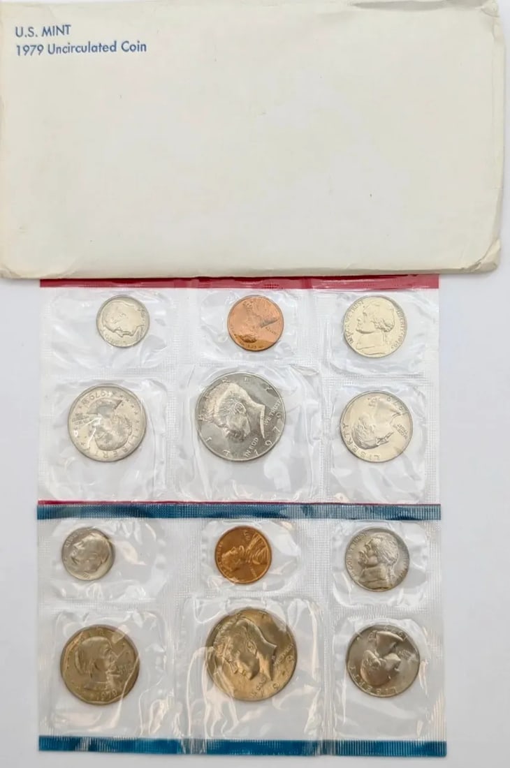 1979 US Mint Uncirculated Coin Set: _
