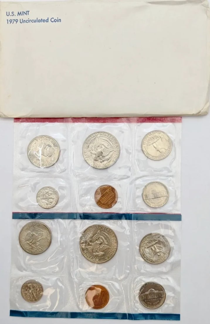 1979 US Mint Uncirculated Coin Set - 2