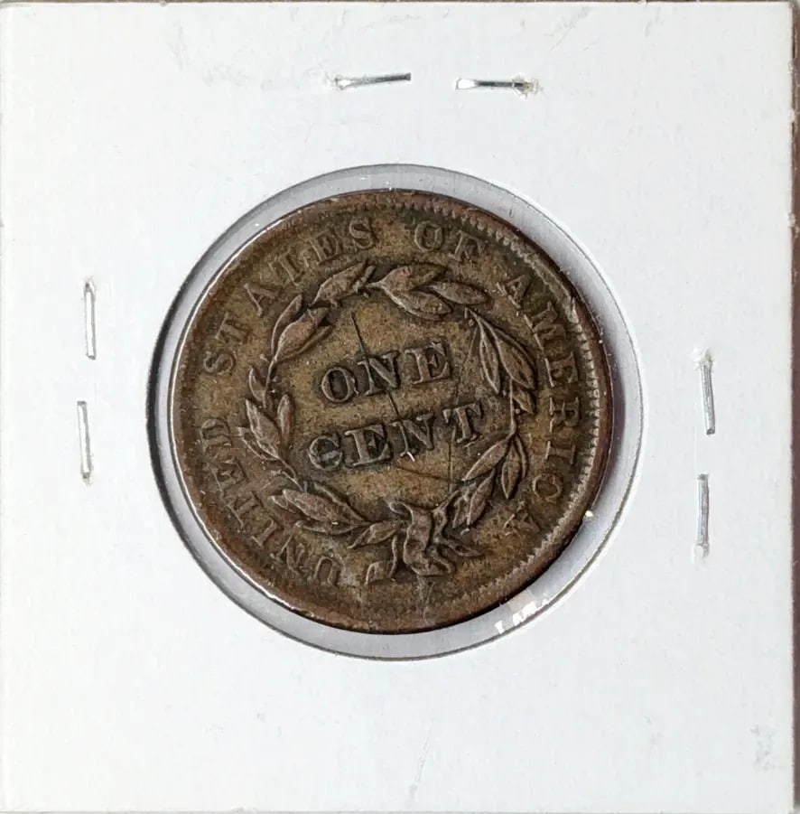 1839 Large Cent - 2