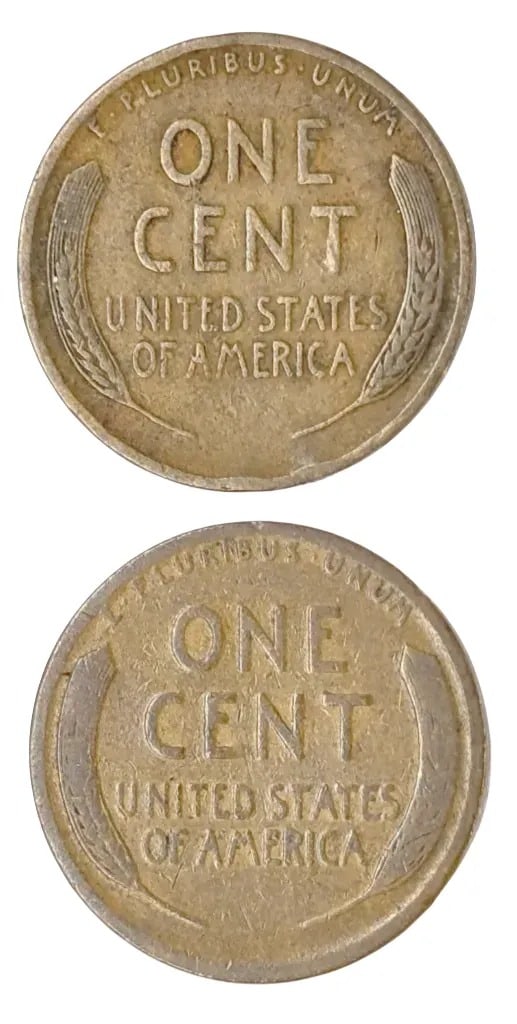 Lot of 2 Wheat Cents- 1912, 1913 - 2