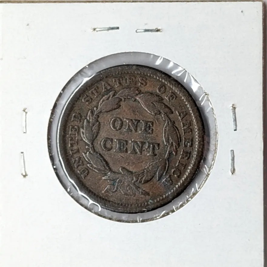 1843 Large Cent - 2