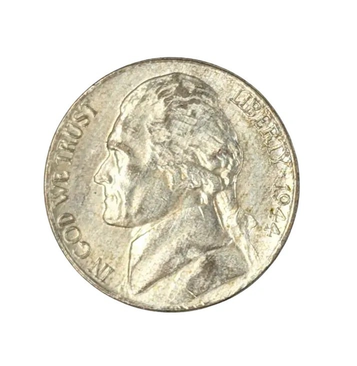 1944 Silver War Nickel: _