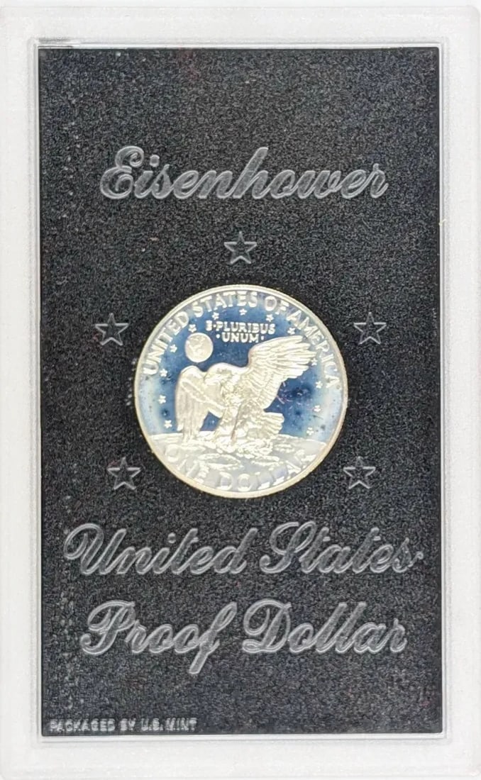 1974-S Eisenhower " Ike" Proof Silver Dollar - 3