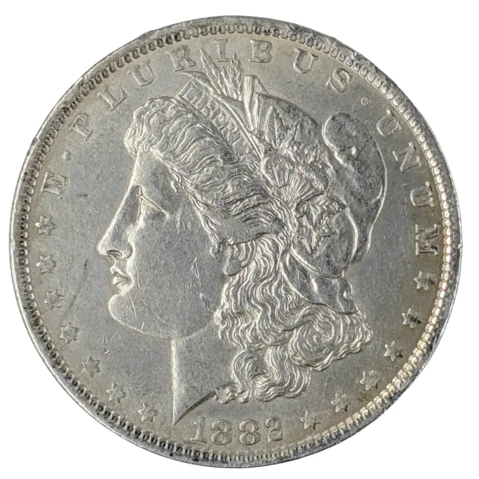 1882-O Morgan Silver Dollar (1 of 2)
