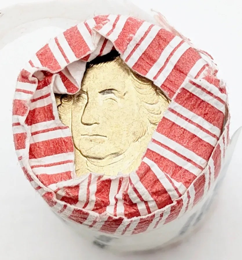 Roll of 25- Uncirculated George Washington Dollar Coins - 4