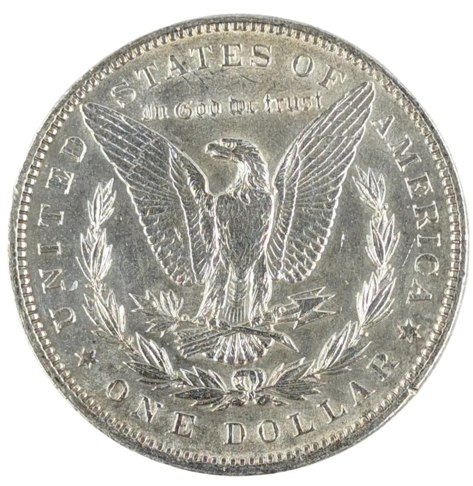 1896 Morgan Silver Dollar - 2