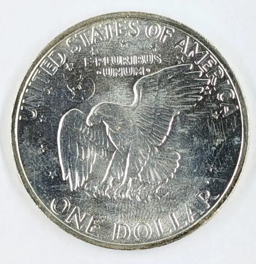 1971-S Eisenhower " Ike" Silver Dollar - 2