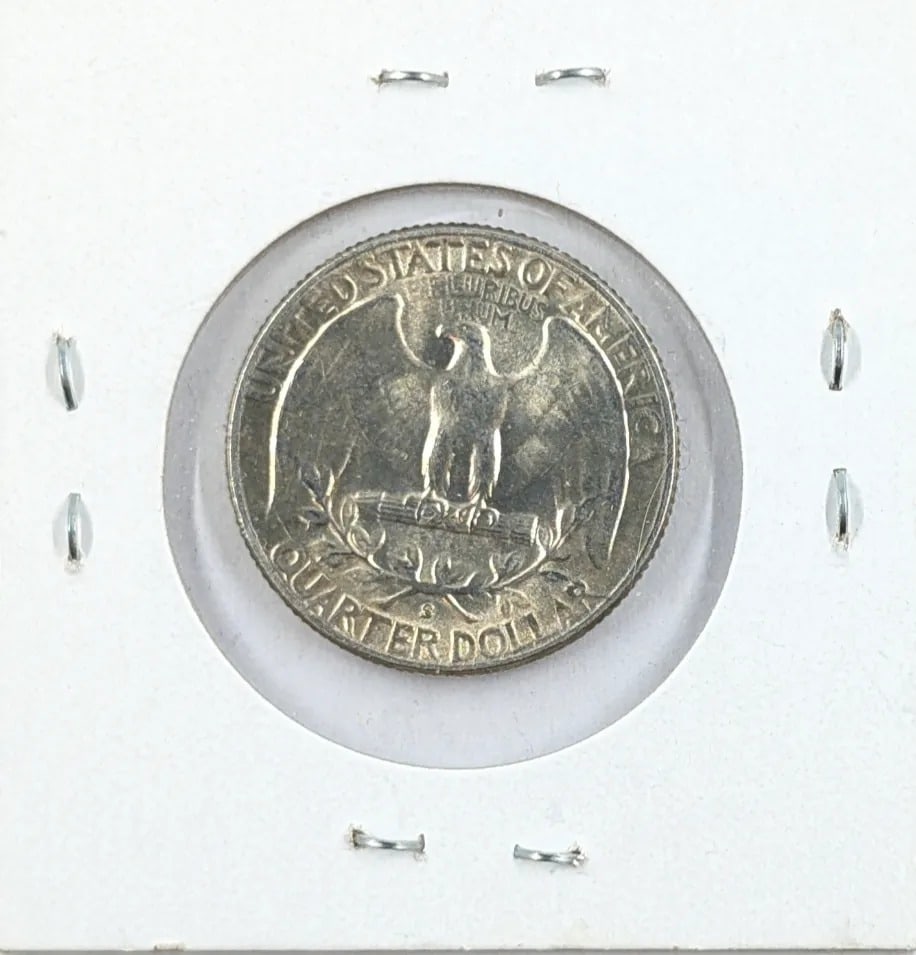 1954-S Silver Washington Quarter - 2